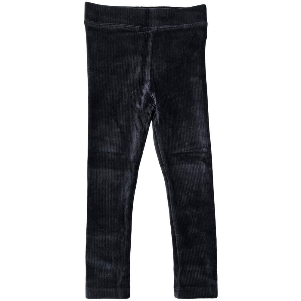 J. Crew Crewcuts Girls' stretch corduroy leggings Black 4
